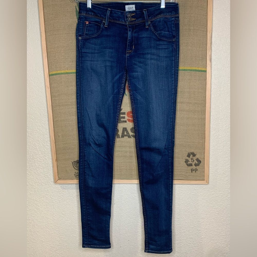 Hudson Jeans Dark Blue Skinny Jeans